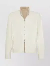 Brunello Cucinelli Reversible Leather Bomber Jacket