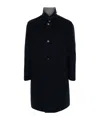 Brunello Cucinelli Reversible Cashmere Coat In Black