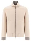 BRUNELLO CUCINELLI BRUNELLO CUCINELLI REVERSIBLE CASHMERE JACKET