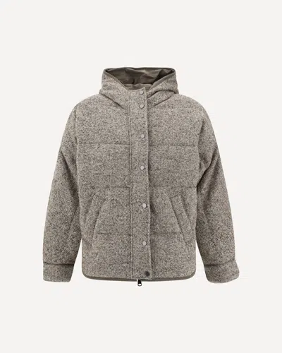 BRUNELLO CUCINELLI REVERSIBLE DOWN JACKET
