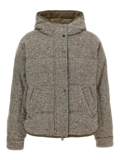 BRUNELLO CUCINELLI REVERSIBLE DOWN JACKET