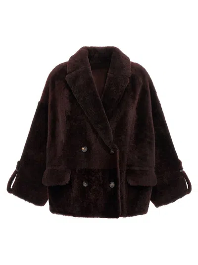 BRUNELLO CUCINELLI BRUNELLO CUCINELLI REVERSIBLE FUR JACKET