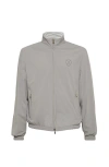 Brunello Cucinelli Reversible Jacket In Gray