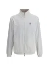 Brunello Cucinelli Reversible Waterproof Jacket In White