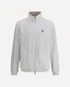 Brunello Cucinelli Reversible Waterproof Jacket In White