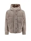 Brunello Cucinelli Reversible Wool And Silk Down Jacket