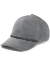 Brunello Cucinelli Rhinestone Embellishment Cap In Grau