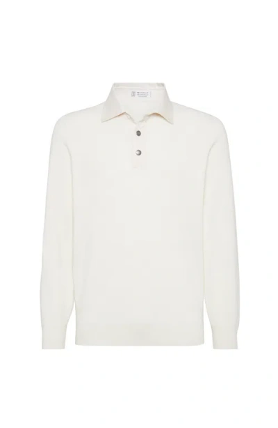 BRUNELLO CUCINELLI BRUNELLO CUCINELLI RIB KNIT POLO