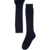 Brunello Cucinelli Rib Knit Socks In Navy Blue