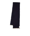 Brunello Cucinelli Rib Logo Scarf