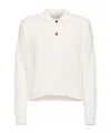 Brunello Cucinelli Women English Rib Cotton Polo-style Jersey With Jewellery