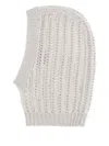Brunello Cucinelli Women Cashmere Balaclava In Neutral