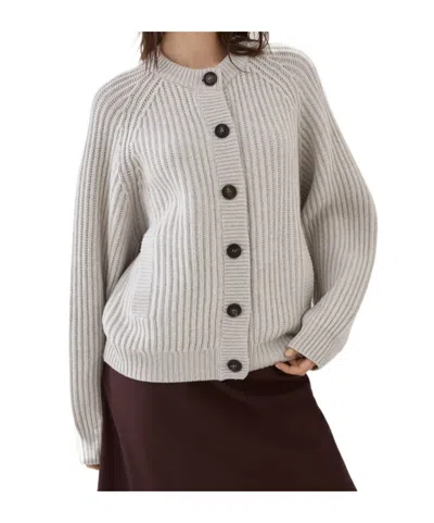 Brunello Cucinelli Ribbed Button-up Cardigan