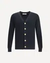 Brunello Cucinelli Sophisticated Ribbed Cardigan With V-neck