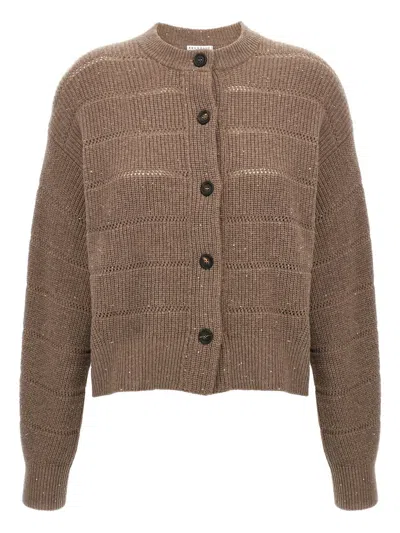 BRUNELLO CUCINELLI BRUNELLO CUCINELLI RIBBED CARDIGAN