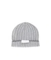Brunello Cucinelli Beanie Hat In Gray