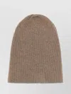 Brunello Cucinelli Ribbed Cashmere Beanie With Soft Stretch Fit
