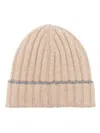 Brunello Cucinelli Ribbed Cashmere Hat