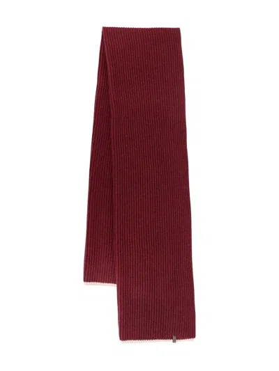 Brunello Cucinelli Ribbed Cashmere Scarf