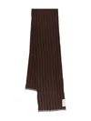 Brunello Cucinelli Ribbed Cashmere Scarf