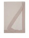 Brunello Cucinelli Ribbed Cashmere Throw In Neutral