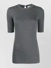Brunello Cucinelli Ribbed Cotton Blend T-shirt