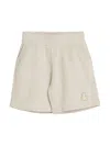 Brunello Cucinelli Ribbed Cotton Shorts In 中性色