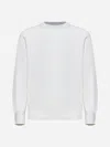 Brunello Cucinelli Cashmere Sweater In White