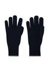Brunello Cucinelli Ribbed-cuff Gloves In Black