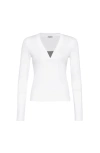 Brunello Cucinelli Ribbed Jersey T-shirt