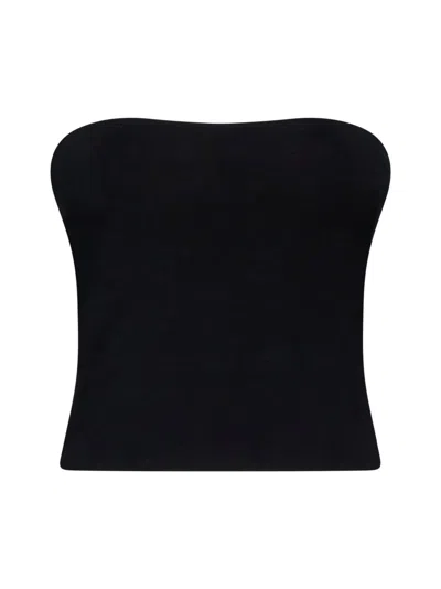 Brunello Cucinelli Ribbed Jersey Tank Top In Black
