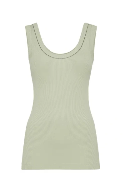 BRUNELLO CUCINELLI BRUNELLO CUCINELLI RIBBED JERSEY TOP