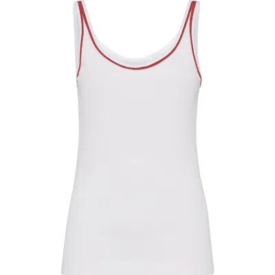 BRUNELLO CUCINELLI BRUNELLO CUCINELLI RIBBED JERSEY TOP