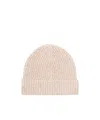 Brunello Cucinelli Ribbed-knit Beanie In Neutral