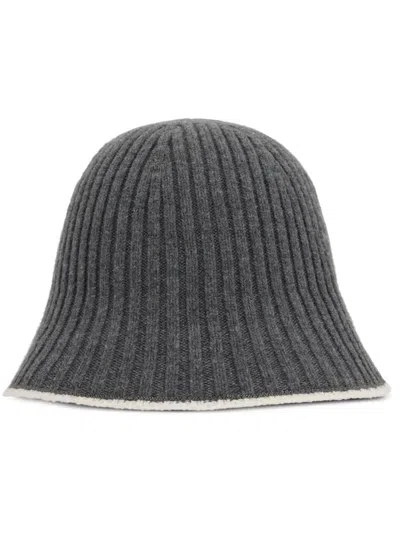 Brunello Cucinelli Cloche In Grey