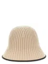 Brunello Cucinelli Embellished Ribbed-knit Bucket Hat