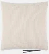 Brunello Cucinelli Ribbed-knit Cashmere Cushion In Sand