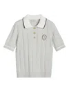 Brunello Cucinelli Polo Shirt  Kids Color Grey In Gray