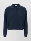 Brunello Cucinelli Ribbed-knit Cotton Polo Shirt