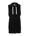 Brunello Cucinelli Ribbed-knit Vest Hoodie In Black