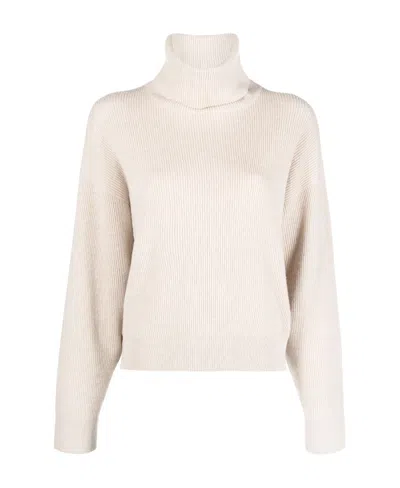 BRUNELLO CUCINELLI BRUNELLO CUCINELLI TURTLENECK RIBBED SWEATER