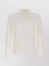 Brunello Cucinelli Ribbed Long Sleeve Polo Shirt