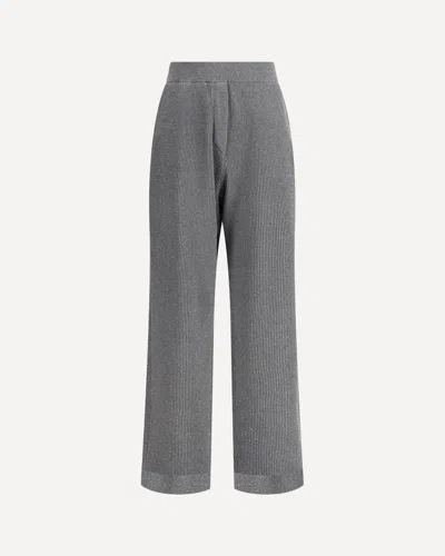 BRUNELLO CUCINELLI RIBBED LUREX PANTS