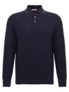 BRUNELLO CUCINELLI BRUNELLO CUCINELLI RIBBED POLO SHIRT