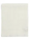 Brunello Cucinelli Ribbed Scarf In White
