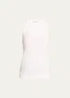 Brunello Cucinelli Slim-fit Tank Top In C159 White