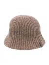 Brunello Cucinelli Ribbed Sequin-embellished Bucket Hat