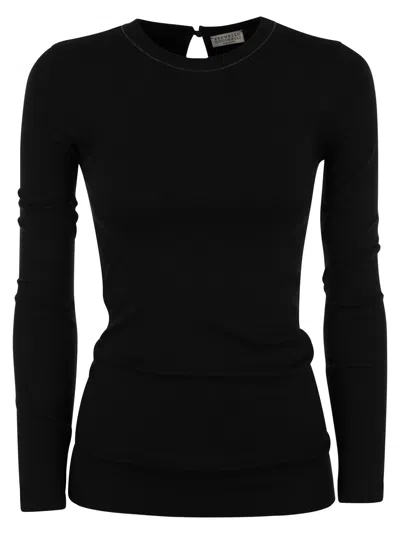 Brunello Cucinelli Monile T-shirt Black