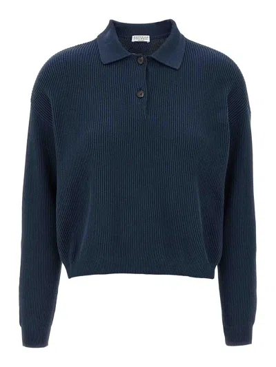 Brunello Cucinelli Ribbed Sweater