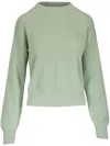 Brunello Cucinelli Ribbed Sweater In Green